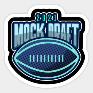 Mock Draft 2021 Fantasy Football Sticker